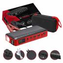 Acumulator extern pornire auto / Jump Starter, 12 V, curent pornire 300 A/5 sec., 5V/2.1A, 16V/19V/3.5A, curent maxim 1000 A, capacitate 18000 mAH, lanterna 