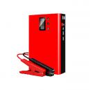 Acumulator extern pornire auto / Jump Starter 12 V cu compresor 2V/120W, curent de pornire 700 A, curent maxim 1400 A, capacitate 18000 mAH, lanterna 