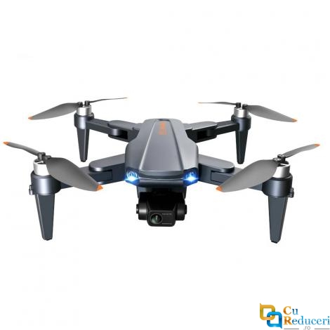 Drona RG106 PRO 8K GPS cu obiectiv pentru evitarea obstacolelor laser 180°, stabilizator pe 3 axe, 5G Wifi, brate pliabile, distanta de control: ~2000 m, autonomie zbor ~ 28 de minute 