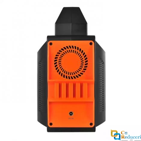 Generator portabil compatibil cu panou solar, putere 300W, capacitate 80AH 298Wh, DC12V AC 220-230V, 4 moduri incarcare, iesire USB: 2 porturi TYPE-C si 4 portri USB-A, lanterna