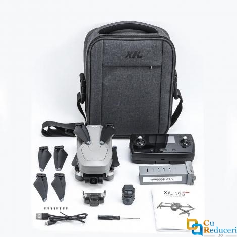 Drona SLX SG906 MAX2 4K 5G GPS cu obiectiv de evitare a obstacolelor, buton de Return To Home, stabilizator 3 axe, camera Sony 4K HD cu transmisie live pe telefon, capacitate baterie: 7.6V 5000 mAh, autonomie zbor ~ 30 de minute