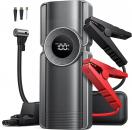 Acumulator extern pornire auto / Jump Starter 12 V cu compresor 150 PSI, curent de pornire 1200 A, curent maxim 2500 A, capacitate 20000 mAh, lanterna 