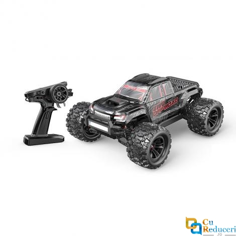 Masina cu telecomanda MJX 10208 1/10 RC TRUCK, motor fara perii 3650 3500 KV, 2.4G, viteza maxima 80km/h, acumulator 4S 14.8V 5000 mAh, autonomie 15 min
