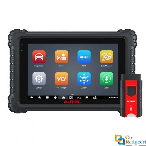 Autel MaxiSYS MS906 Pro - Tester Diagnoza Auto Profesional, Bi-Directional, ECU Coding, ADAS, Android 10.0, 4GB RAM, 128GB stocare, display 8 inch, baterie 11600 mAh, 1 an update gratuit