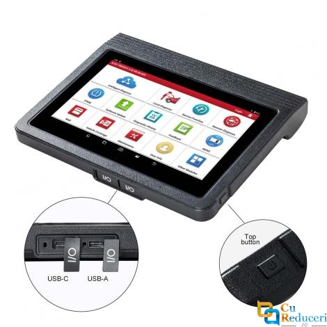 Tester Profesional Launch X431 PRO3 (V+ 5.0) cu Non-16 Pin Adaptor Box, 37+ Functii Speciale, Codare ECU, Android 10.0, 4GB RAM, 64GB stocare, display 10.1 inch, baterie 6300 mAh, 2 ani actualizare gratuita