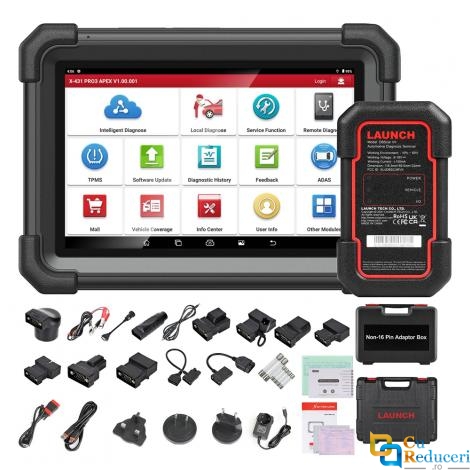 Tester Profesional Launch X431 PRO3 Apex cu Non-16 Pin Adaptor Box, 37+ Functii Speciale, CAN FD/DoIP, Codare ECU, Android 10.0, 4GB RAM, 64GB stocare, display 10.1 inch, baterie 6300 mAh, 2 ani actualizare gratuita